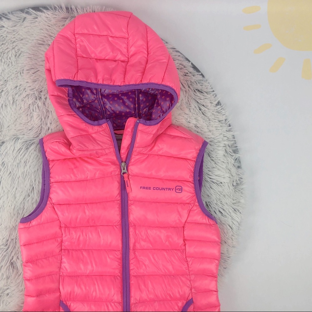 Free Country Down Puffer Vest (Girls 10/12)